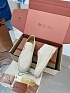 Женские замшевые лоферы Loro Piana premium - Beige