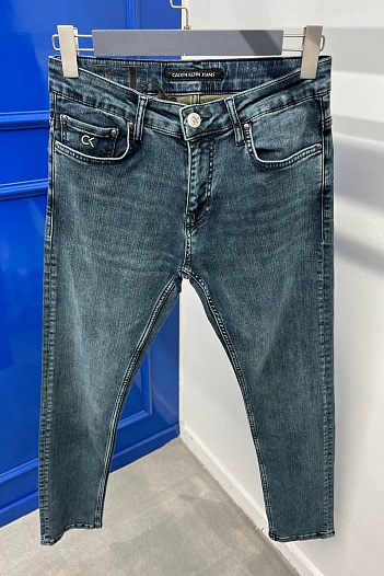 Мужские джинсы Calvin Klein logo-embroidered   