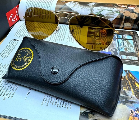 Солнцезащитные очки Ray-Ban Aviator Large Metal   