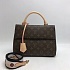 Кожаная сумка Louis Vuitton Cluny BB Monogram 25x19x10 см