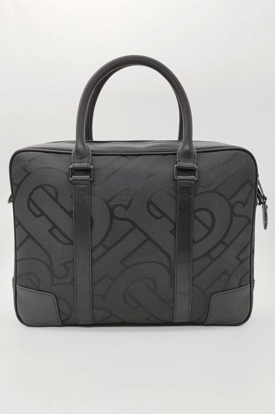 Текстильная сумка Burberry Jacquard Monogram 36x28x9 см