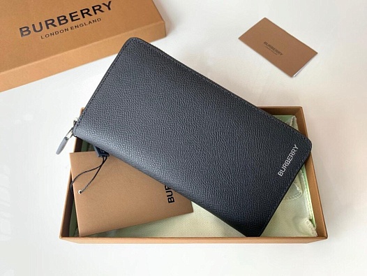 Кожаное портмоне Burberry Premium 19x10x2 см   
