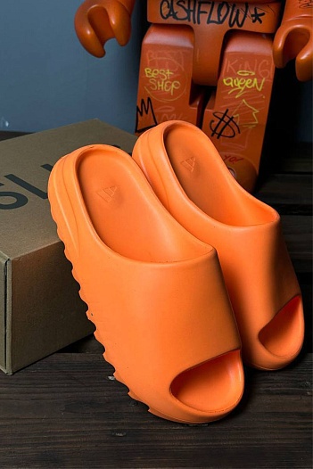 Шлёпанцы Adidas Yeezy Slide - Orange   