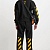 Мужской чёрный костюм Off-White Caravaggio Diag