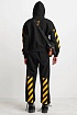 Мужской чёрный костюм Off-White Caravaggio Diag