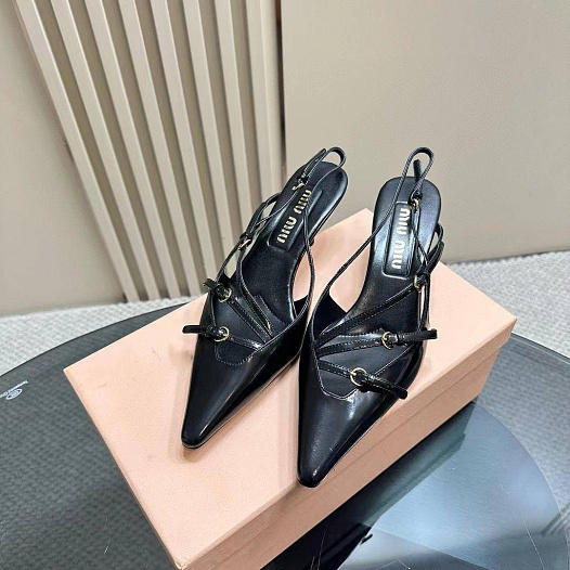 Женские туфли на каблуке MIU MIU premium   