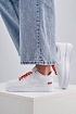 Кроссовки Supreme x Nike Air Force 1 - White / Red