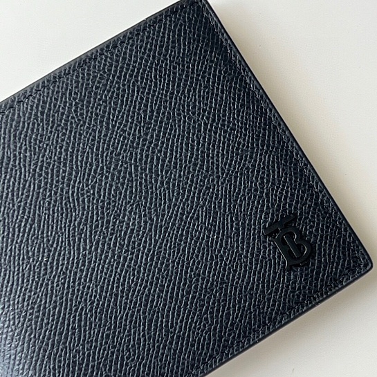 Кожаный кошелёк Burberry Premium 11x10 см