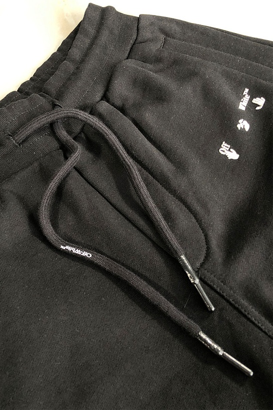 Мужские чёрные шорты Off-White
