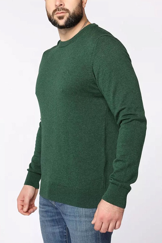 Мужская зелёная кофта Armani Exchange