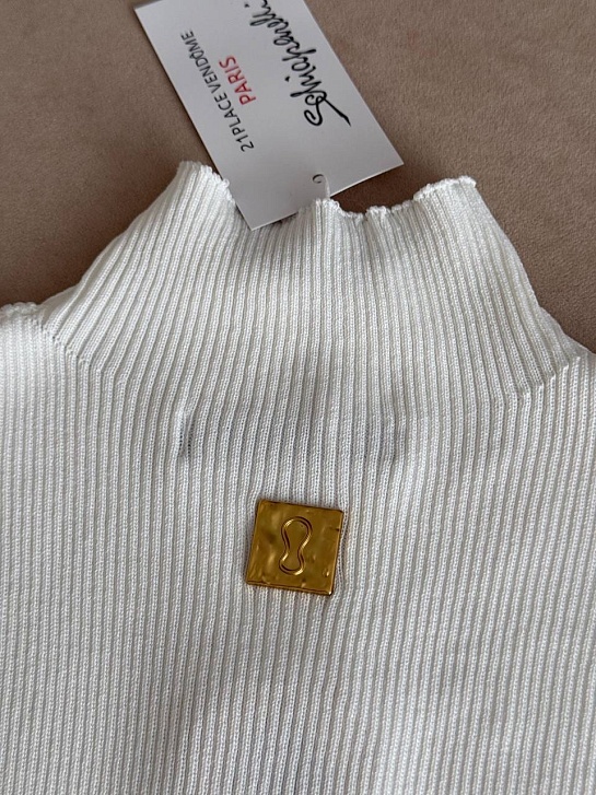 Женский белый топ Schiaparelli