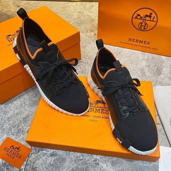 Мужские кроссовки Hermes Depart - Black
