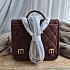 Замшевая сумка Chanel 21x19 см - Brown