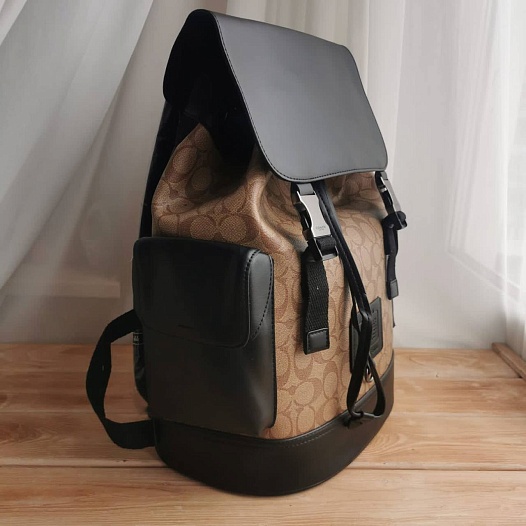 Кожаный рюкзак Coach Rivington 40x30 см   