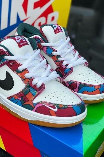 Кроссовки Parra x Nike SB Dunk Low "Abstract Art"   