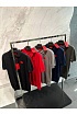 Мужское серое поло Hugo Boss classic badge