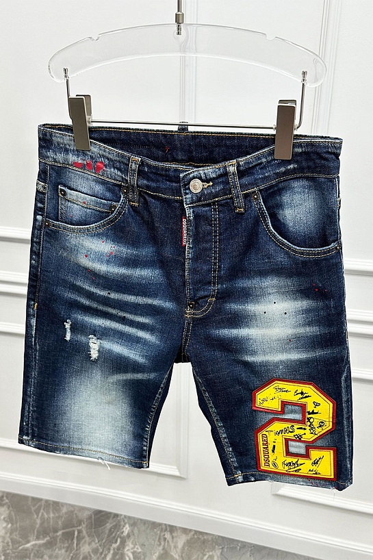 Мужские джинсовые шорты Dsquared2
