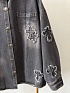 Женская джинсовая куртка Chrome Hearts premium