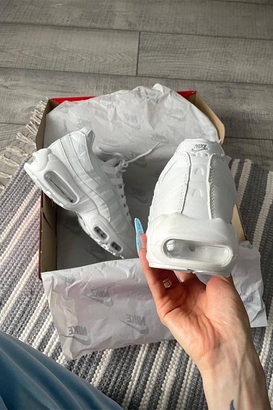Кроссовки Nike Air Max 95 - Triple White