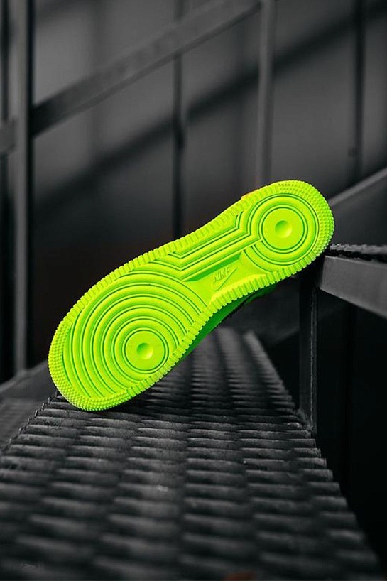 Кроссовки Off-White x Nike Air Force 1 Low "Volt"