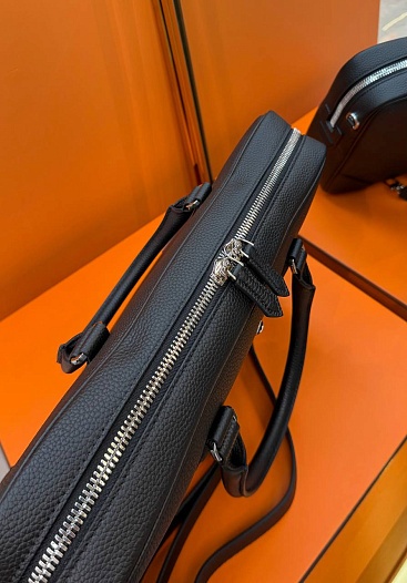 Кожаная сумка Montblanc Meisterstuck premium 37.5x27x8 см   