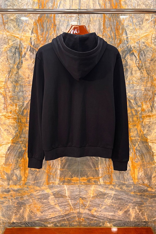 Чёрная кофта на молнии Dolce & Gabbana premium