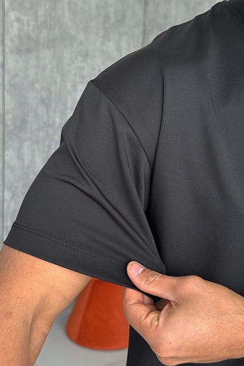 Мужская чёрная футболка Zilli   