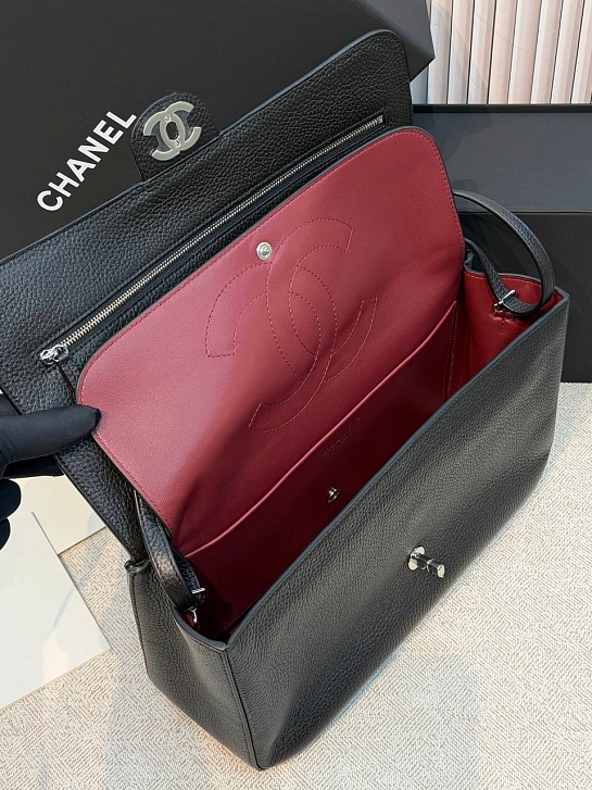 Кожаная сумка Chanel premium 32x19.5x10 см