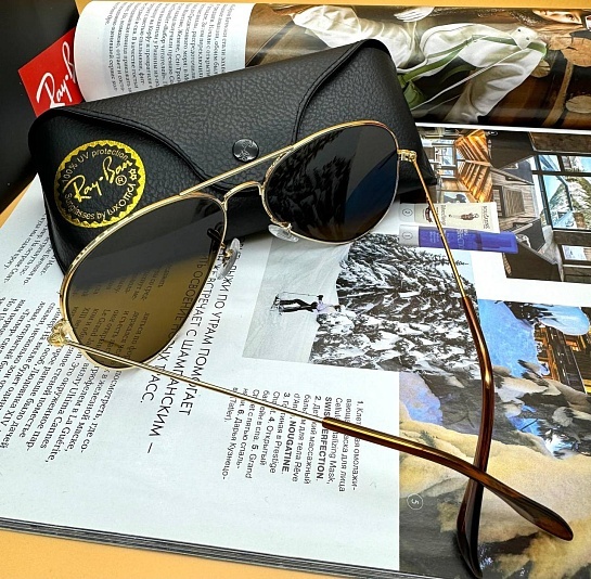 Солнцезащитные очки Ray-Ban Aviator Large Metal