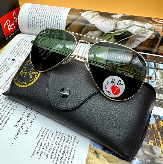 Солнцезащитные очки Ray-Ban Aviator Large Metal