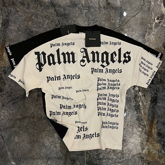 Оверсайз футболка Palm Angels Ultra Logo - White