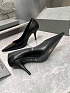 Женские кожаные туфли на каблуке Balenciaga premium