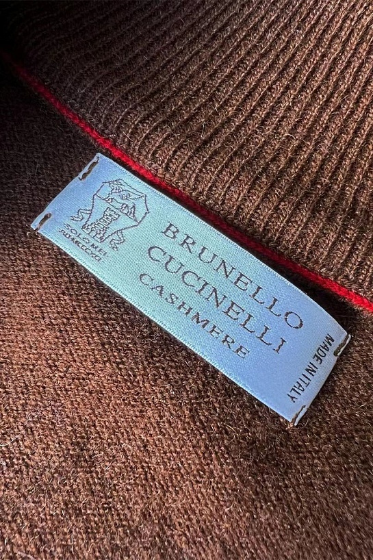Кашемировый свитер Brunello Cucinelli Premium - Brown