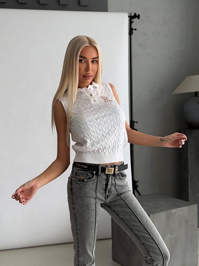 Женское поло без рукавов Роlо Ralрh Lаurеn premium   