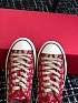 Женские кеды Valentino Toile Iconographe premium - Red