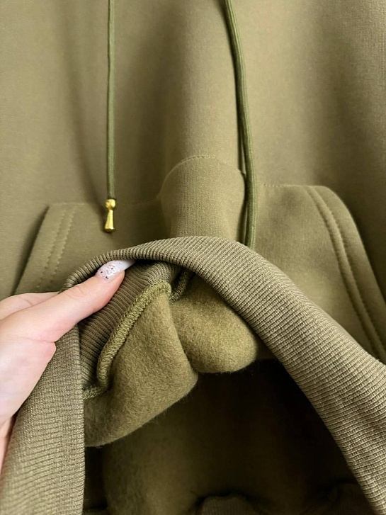 Женский костюм тройка на флисе Schiaparelli Premium - Green