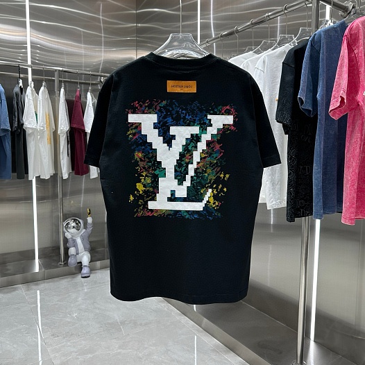 Оверсайз футболка Louis Vuitton premium   