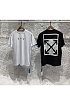 Белая оверсайз футболка Off-White Arrows
