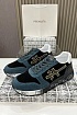 Замшевые кроссовки Premiata Mick - Black / Blue
