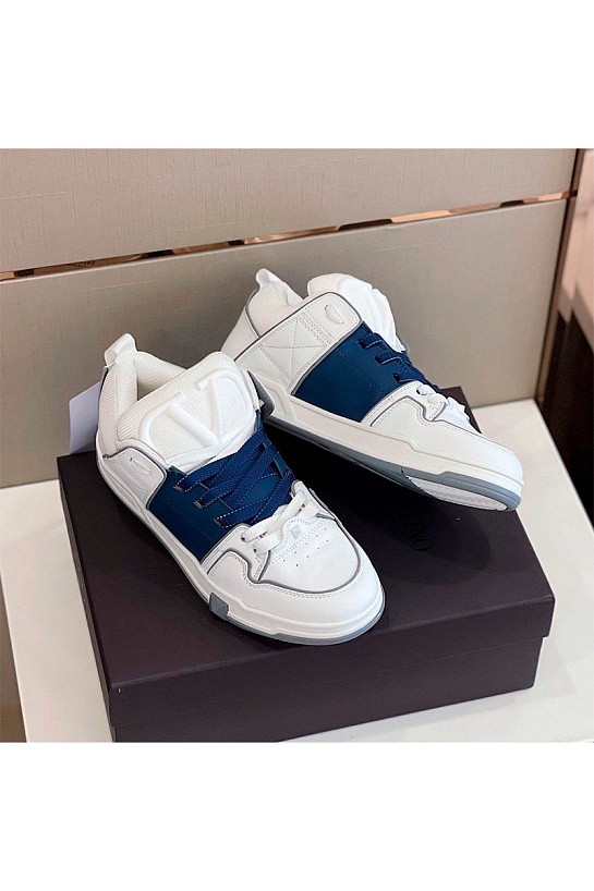 Мужские кожаные кроссовки Valentino