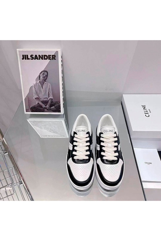 Мужские кожаные кроссовки Celine