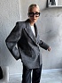 Женский шерстяной пиджак Chrome Hearts premium