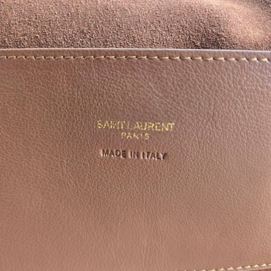 Замшевая сумка Yves Saint Laurent Kate 33x19 см