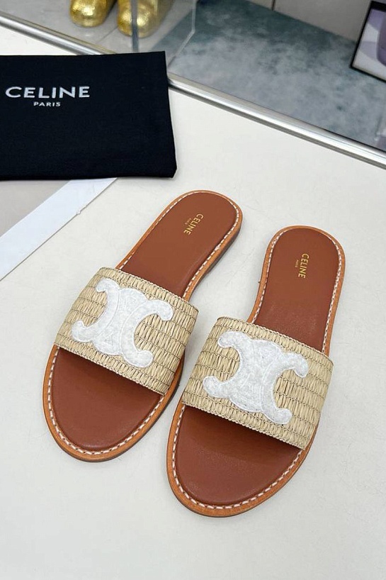 Женские шлёпанцы Celine
