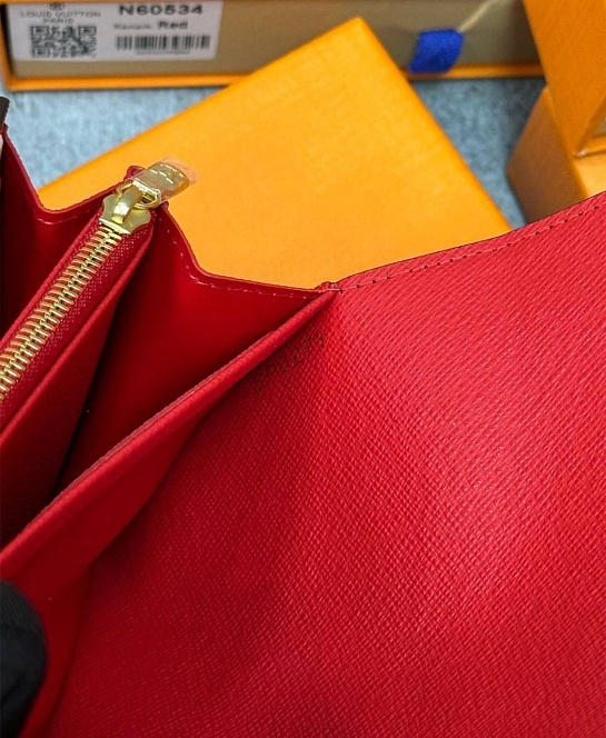 Кожаный кошелек Louis Vuitton Sarah Premium 19x10.5x2.5 см
