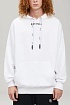 Мужское худи белого цвета Palm Angels logo-print