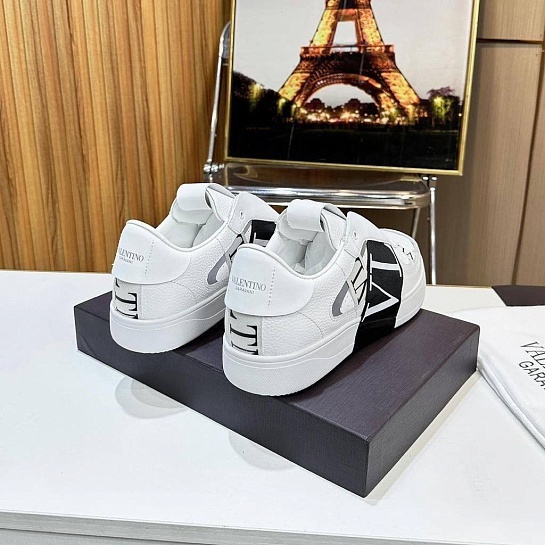 Кожаные кроссовки Valentino VL7N low-top - White