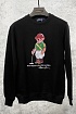 Мужской свитшот Polo Ralph Lauren "Bear" - Black