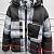Утеплённая чёрная куртка Burberry с капюшоном