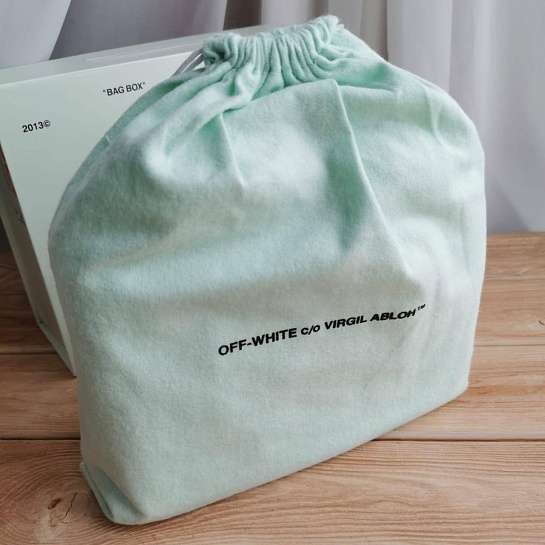 Женская кожаная сумка Off-White 1.4 Jitney 22x15 см (2 расцветки)